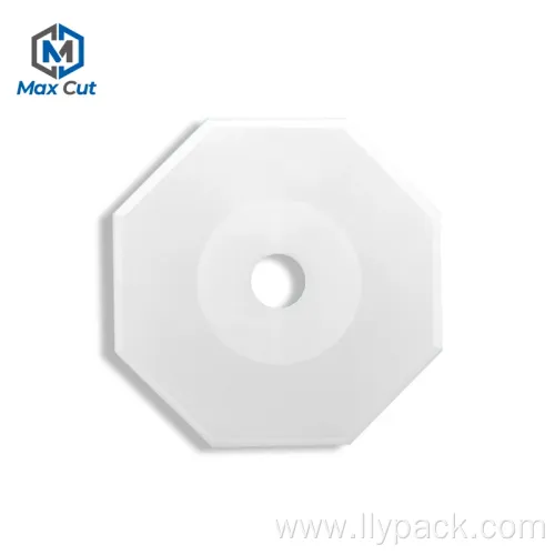 Cutting Round Leather Zirconia Ceramic Round Blade